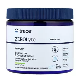 Trace Minerals ZeroLyte Salty Citrus / Електроліти смак солоного цитрусу 346 г від магазину біодобавок nutrido.shop
