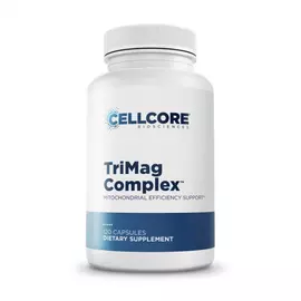 CellCore TriMag Complex / Комплекс магнію три форми з кофакторами 120 капсул від магазину біодобавок nutrido.shop