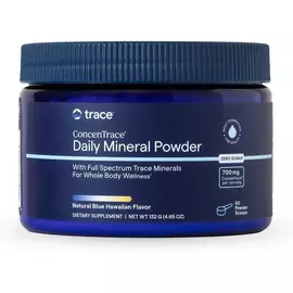 Trace Minerals ConcenTrace Daily Mineral Powder / Щоденні мінерали смак блакитні Гаваї 132 г в магазине биодобавок nutrido.shop