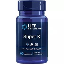 Life Extension Super K / Вітамін К1+К2 90 капсул від магазину біодобавок nutrido.shop