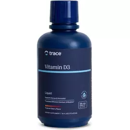 Trace Minerals Vitamin D3 / Вітамін Д3 5.000 МО смак тропічної вишні 473 мл від магазину біодобавок nutrido.shop