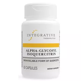 Integrative Therapeutics Alpha-Glycosyl Isoquercitrin / Альфа-глікозил ізокверцитрин 60 капсул від магазину біодобавок nutrido.shop