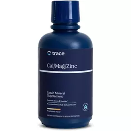 Trace Minerals Cal/Mag/Zinc Pina Colada / Кальцій, магній і цинк смак Піна Колада 473,5 мл від магазину біодобавок nutrido.shop