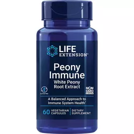 Life Extension Peony Immune / Екстракт кореня білої півонії 60 капсул від магазину біодобавок nutrido.shop