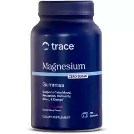 Trace Minerals Magnesium Sugar Free / Магній без  цукру смак ягід 120 жувателних мармеладок від магазину біодобавок nutrido.shop