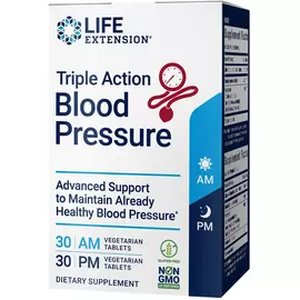 Life Extension Triple Action Blood Pressure / Артеріальний тиск потрійної дії 60 таблеток від магазину біодобавок nutrido.shop