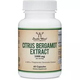 Double Wood Citrus Bergamot Extract / Екстракт цитрусового бергамоту підтримка холестерину 60 капсул в магазине биодобавок nutrido.shop