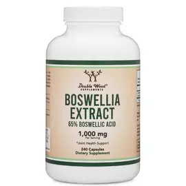 Double Wood Boswellia Extract / Босвелія екстракт для здоров'я суглобів 65% 240 капсул в магазине биодобавок nutrido.shop