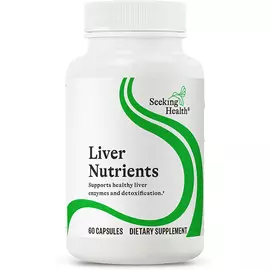 Seeking Health Liver Nutrients / Поживні речовини для печінки 60 капсул від магазину біодобавок nutrido.shop