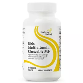 Seeking Health Kids Multivitamin MF / Мультивітаміни без метилів для дітей 60 жувальних таблеток від магазину біодобавок nutrido.shop