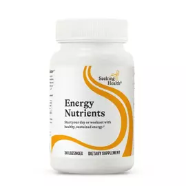 Seeking Health Energy Nutrients (Formerly NADH + CoQ10) / НАДH + коензим Ку10 30 пастилок від магазину біодобавок nutrido.shop