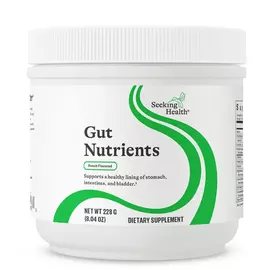Seeking Health Gut Nutrients / Підтримка слизової оболонки ШКТ з Л-глутаміном 228 г від магазину біодобавок nutrido.shop