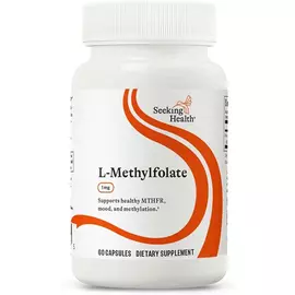 Seeking Health L-5-MTHF / Метилфолат вітамін Б9 1700 мкг 60 капсул від магазину біодобавок nutrido.shop