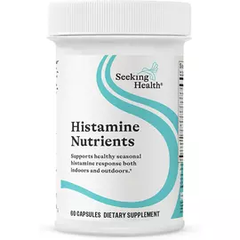 Seeking Health Histamine Nutrients (Formerly Histamine Block Plus) / Блокування гістаміну+ ДАО 15.000 60 капсул від магазину біодобавок nutrido.shop