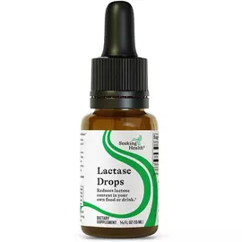 Seeking Health Lactase Drops / Лактаза фермент для розщеплення лактози 15 мл від магазину біодобавок nutrido.shop