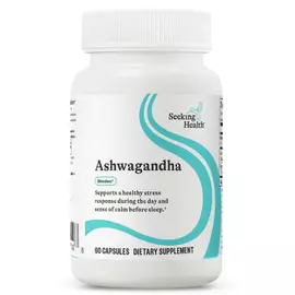 Seeking Health Ashwagandha / Ашваганда, магній малат і імбир 60 капсул від магазину біодобавок nutrido.shop