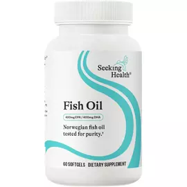 Seeking Health Fish Oil / Риб'ячий жир із минтая 60 капсул від магазину біодобавок nutrido.shop