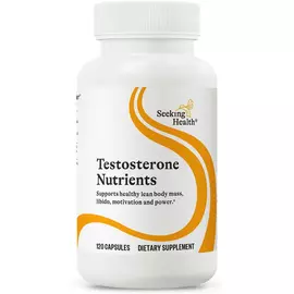 Seeking Health Testosterone Nutrients / Поживні речовини для тестостерону 120 капсул від магазину біодобавок nutrido.shop
