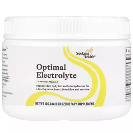 Seeking Health Optimal Electrolyte Lemonade / Оптимальні електроліти смак лимонаду 190,8 г від магазину біодобавок nutrido.shop