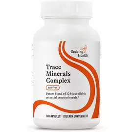 Seeking Health Trace Minerals Complex / Комплекс мікроелементів без заліза 30 капсул від магазину біодобавок nutrido.shop
