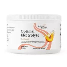 Seeking Health Optimal Electrolyte Peach / Оптимальні електроліти смак персика 183 г від магазину біодобавок nutrido.shop