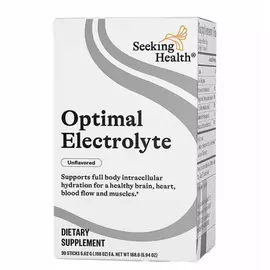 Seeking Health Optimal Electrolyte Unflavored / Оптимальні електроліти без смакових добавок 30 саше від магазину біодобавок nutrido.shop