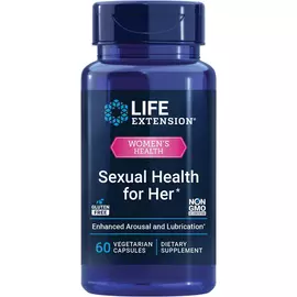 Life Extension Sexual Health for Her / Жіноча інтимна підтримка 60 капсул від магазину біодобавок nutrido.shop