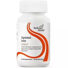 Seeking Health Optimal Iron With Cofactors / Оптимальне залізо з кофакторами 90 капсул від магазину біодобавок nutrido.shop