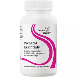 Seeking Health Prenatal Essentials Chewable / Комплекс вітамінів для вагітних 60 жувальних таблеток від магазину біодобавок nutrido.shop