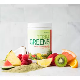 DoTERRA TerraGreens / Зеленая планета смесь из зелени, овощей и фруктов в порошке  300 грамм в магазине биодобавок nutrido.shop