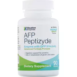 Houston Enzymes AFP peptizyde / АФП-пептізід, 90 капсул від магазину біодобавок nutrido.shop