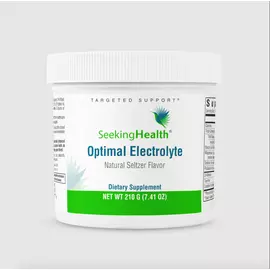 Seeking Health Optimal Electrolyte Seltzer / Оптимальні електроліти натуральний смак 210 г від магазину біодобавок nutrido.shop