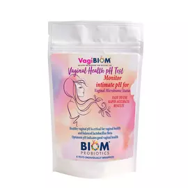 Biom Probiotics Vaginal pH Test / Вагінальний pH тест 6 штук від магазину біодобавок nutrido.shop