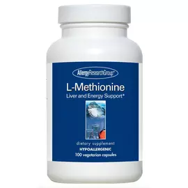 Allergy Research L-Methionine / Л - Метіонін 500 мг 100 капсул від магазину біодобавок nutrido.shop