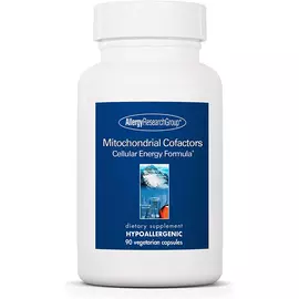 Allergy Research Mitochondrial Cofactors / Поддержка митохондрий с NADH и CoQ10 90 капсул в магазине биодобавок nutrido.shop