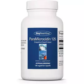Allergy Research ParaMicrocidin / Экстракт семян грейпфрута GSE 125 мг 150 капсул в магазине биодобавок nutrido.shop