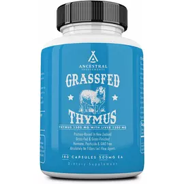 Ancestral Supplements Thymus / Екстракт тимуса 180 капсул від магазину біодобавок nutrido.shop