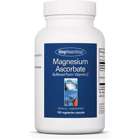 Allergy Research Magnesium Ascorbate / Магній аскорбат 100 капсул від магазину біодобавок nutrido.shop