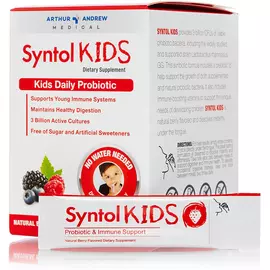 Arthur Andrew Syntol Kids / Синтол пробіотик на основі спор для дітей 30 саше від магазину біодобавок nutrido.shop