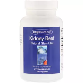 Allergy Research Kidney Beef / Яловичі нирки 100 капсул від магазину біодобавок nutrido.shop
