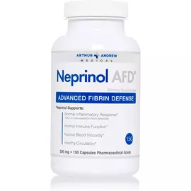 Arthur Andrew Neprinol / Непринол системні ферменти для здорового кровообігу 150 капсул від магазину біодобавок nutrido.shop
