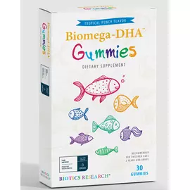 Biotics Research DHA Gummies/Омега ДГК жувальні цукерки для дітей 30 шт. від магазину біодобавок nutrido.shop