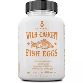 Ancestral Supplements Fish Eggs / Ікра новозеландської дикої риби 180 капсул від магазину біодобавок nutrido.shop