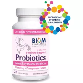 Biom Probiotics Probiotic For Vaginal Infection / Жіночий пробіотик при вагінальних інфекціях 30 капсул від магазину біодобавок nutrido.shop
