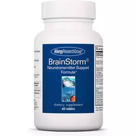 Allergy Research BrainStorm / Підтримка функції мозку та пам'яті 60 таблеток від магазину біодобавок nutrido.shop