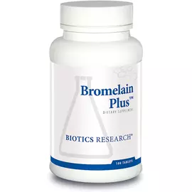 Biotics Research Bromelain Plus / Бромелайн и папаин протеолитические ферменты 100 таблеток в магазине биодобавок nutrido.shop