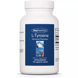 Allergy Research L-Tyrosine / Л-тирозин 500 мг 100 капсул від магазину біодобавок nutrido.shop