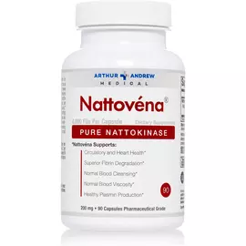 Arthur Andrew Nattovena / Натокіназа для здоров'я серцево-судинної системи 90 капсул від магазину біодобавок nutrido.shop