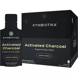Cymbiotika Activated Charcoal / Активоване вугілля сорбент 26 саше від магазину біодобавок nutrido.shop