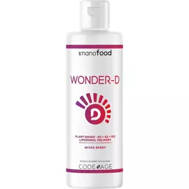 CodeAge Liposomal Wonder-D / Растительный липосомальный жидкий витамин Д3 + К2 225 мл в магазине биодобавок nutrido.shop